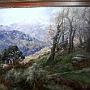Un paysage typique des Alpujerras, José Otario, artiste peintre